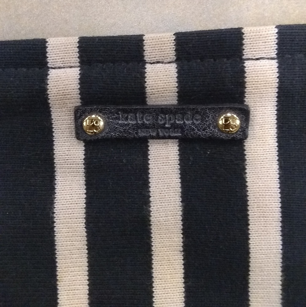Kate Spade black and cream hobo shoulder bag - Picture 3 of 8